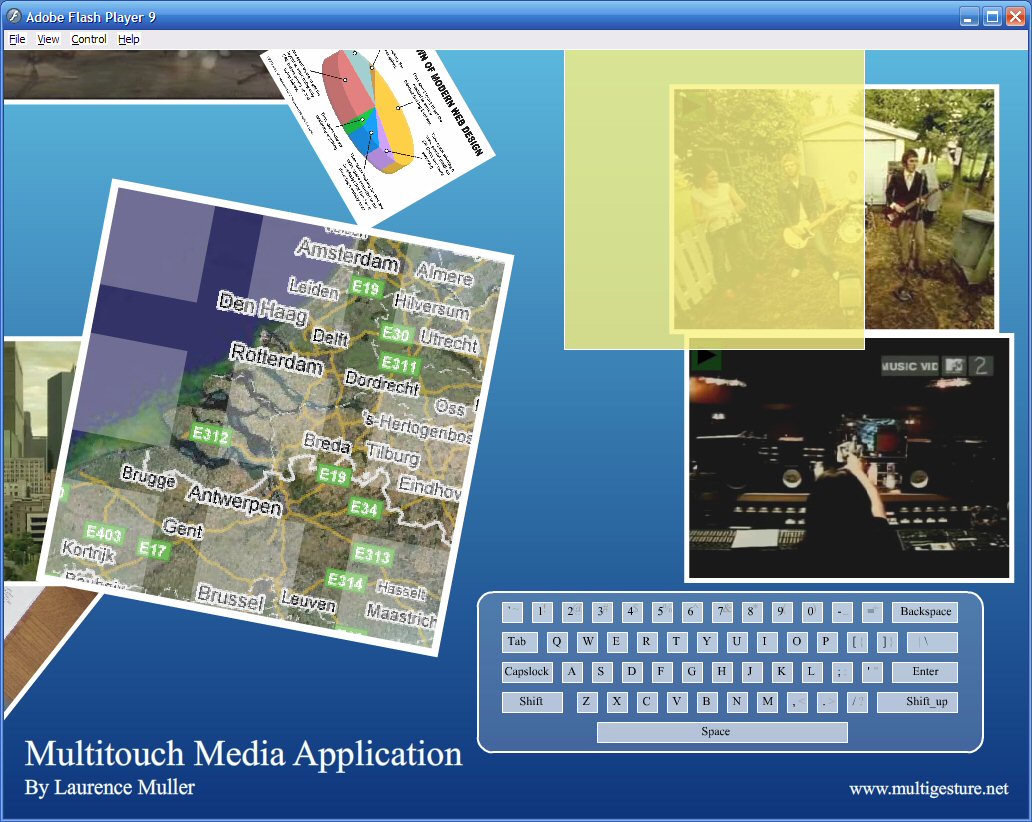 Multitouch Media Application v2 Release