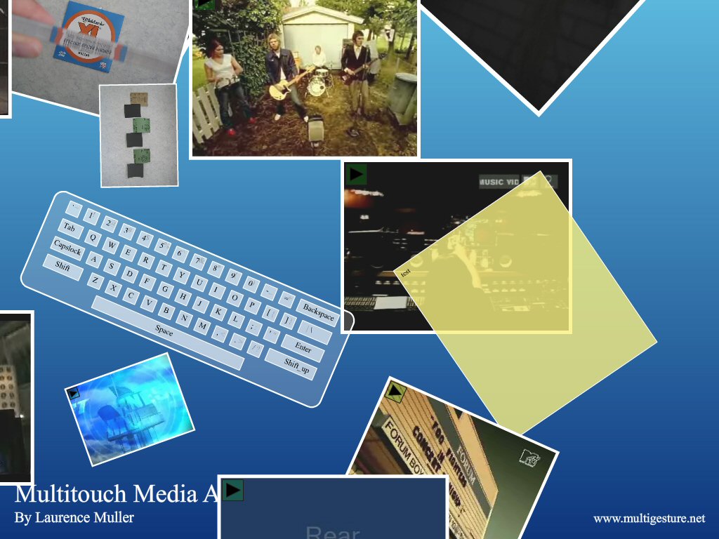 Multitouch Media Application v2 Release