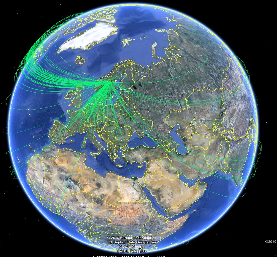 Visualizing Wikileaks mirrors